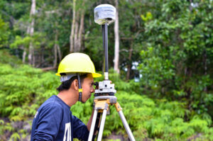 Receptor GNSS para georreferenciamento
