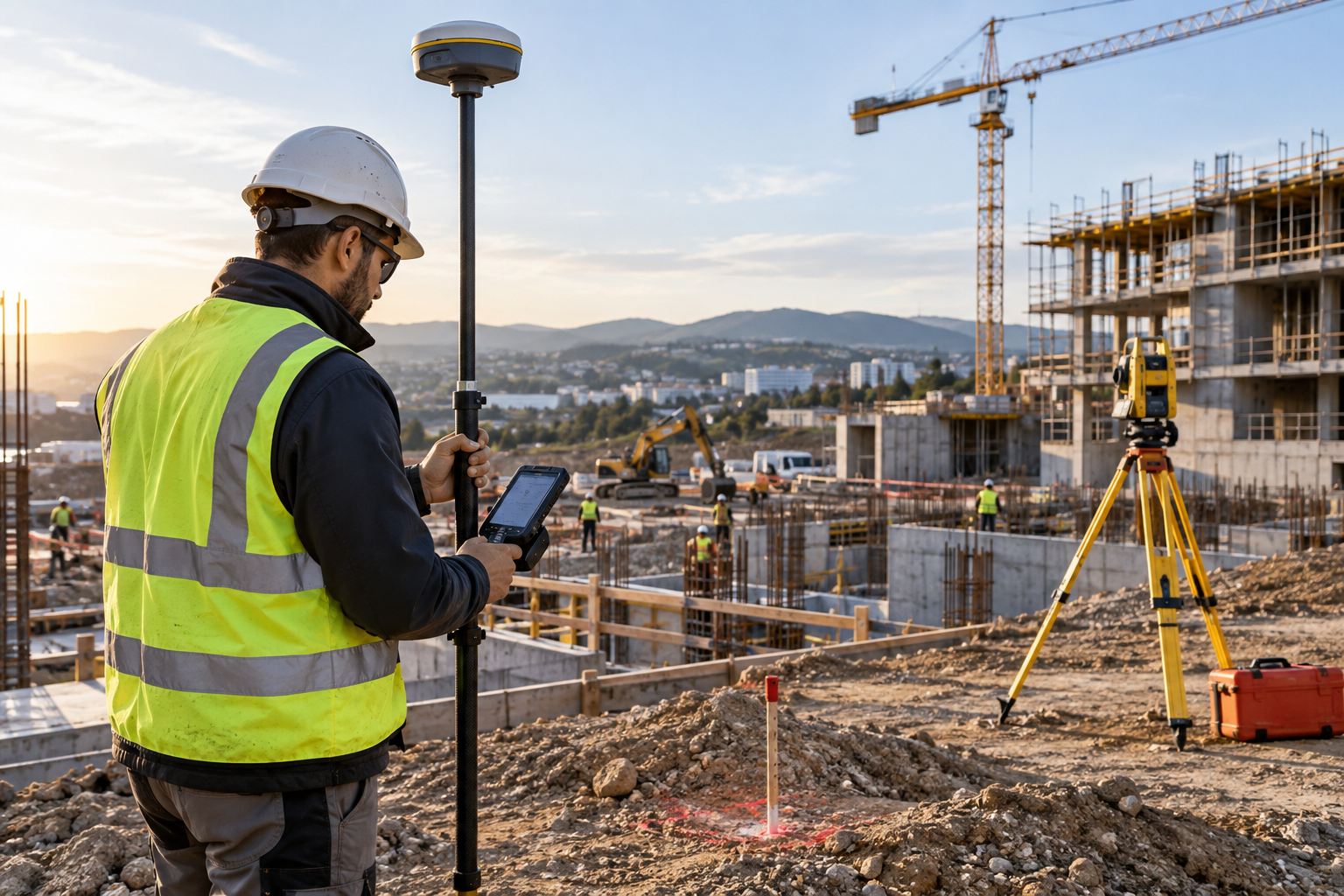 Equipamentos topográficos para engenharia civil como escolher a tecnologia adequada para cada obra