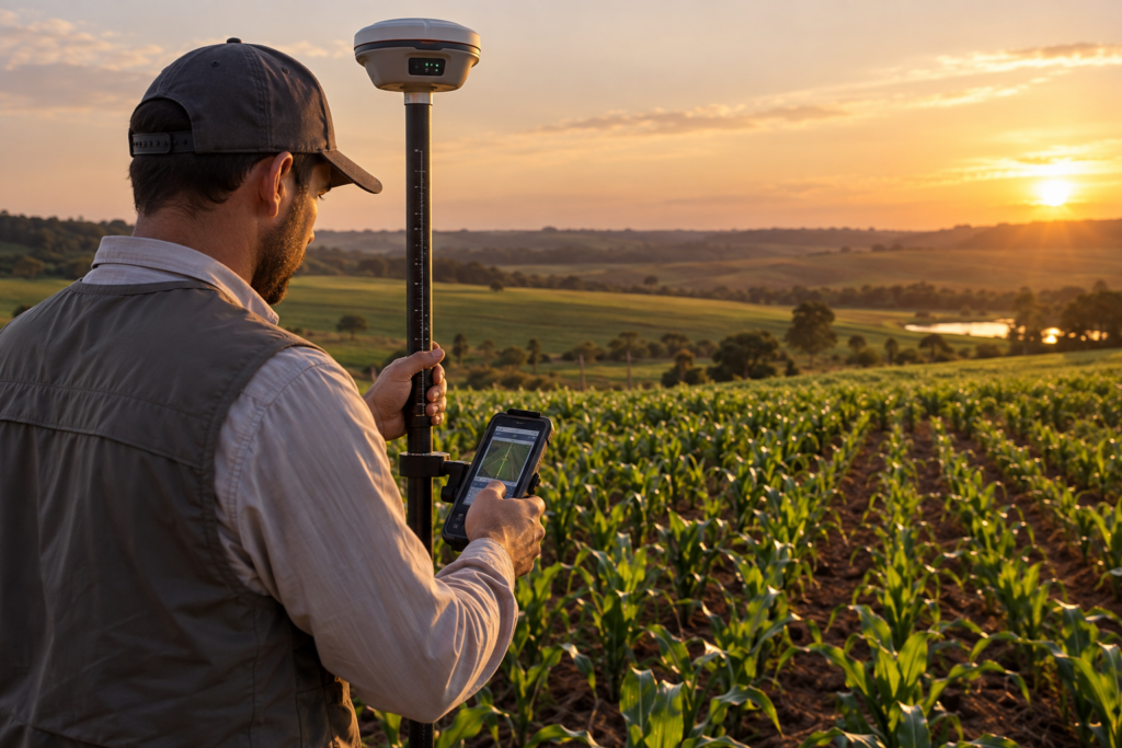 Topografia na agricultura de precisão tecnologias e usos
